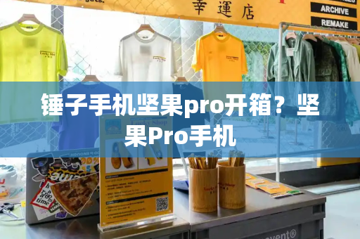 锤子手机坚果pro开箱？坚果Pro手机