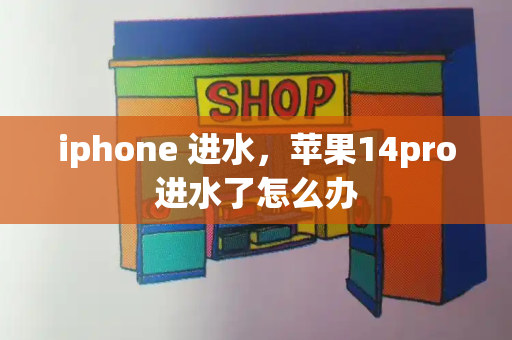 iphone 进水，苹果14pro进水了怎么办-第1张图片-星选测评