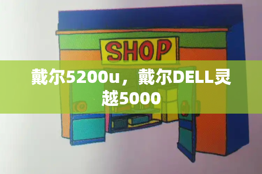 戴尔5200u，戴尔DELL灵越5000