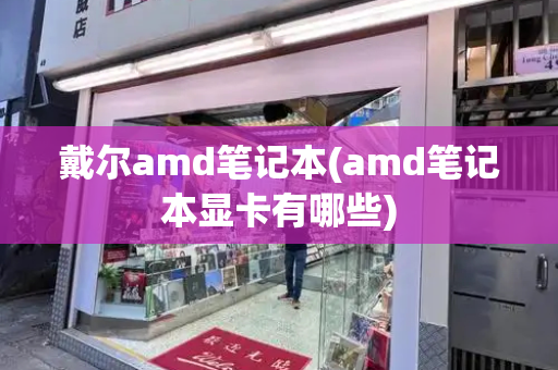 戴尔amd笔记本(amd笔记本显卡有哪些)