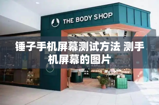 锤子手机屏幕测试方法 测手机屏幕的图片-第1张图片-星选测评