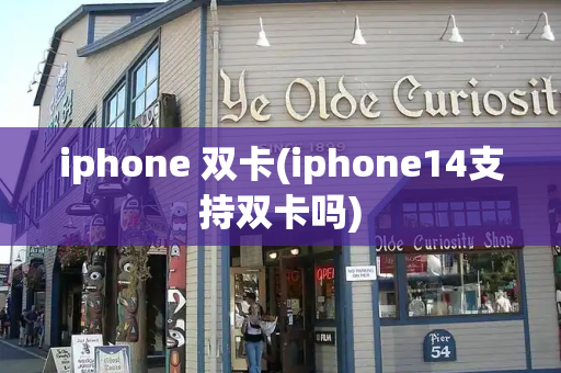 iphone 双卡(iphone14支持双卡吗)