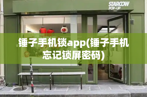 锤子手机锁app(锤子手机忘记锁屏密码)-第1张图片-星选测评