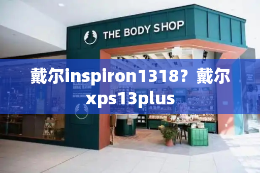 戴尔inspiron1318？戴尔xps13plus