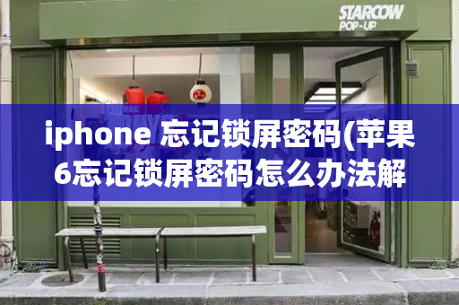 iphone 忘记锁屏密码(苹果6忘记锁屏密码怎么办法解开)-第1张图片-星选测评