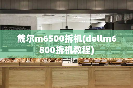 戴尔m6500拆机(dellm6800拆机教程)