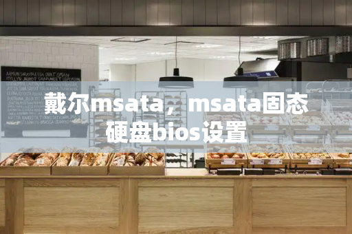 戴尔msata，msata固态硬盘bios设置