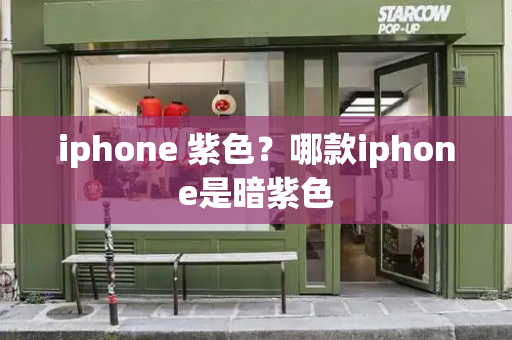 iphone 紫色？哪款iphone是暗紫色-第1张图片-星选测评