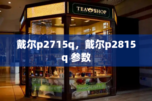 戴尔p2715q，戴尔p2815q 参数-第1张图片-星选值得买