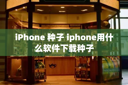 iPhone 种子 iphone用什么软件下载种子-第1张图片-星选测评