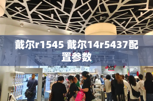 戴尔r1545 戴尔14r5437配置参数-第1张图片-星选值得买