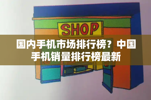 国内手机市场排行榜？中国手机销量排行榜最新