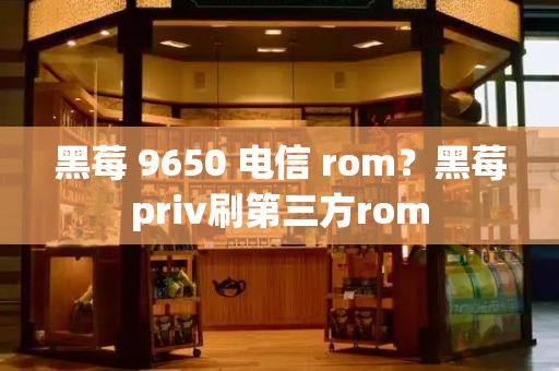 黑莓 9650 电信 rom？黑莓priv刷第三方rom