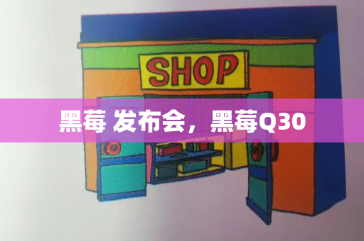 黑莓 发布会，黑莓Q30-第1张图片-星选测评