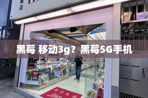 黑莓 移动3g？黑莓5G手机-第1张图片-星选测评