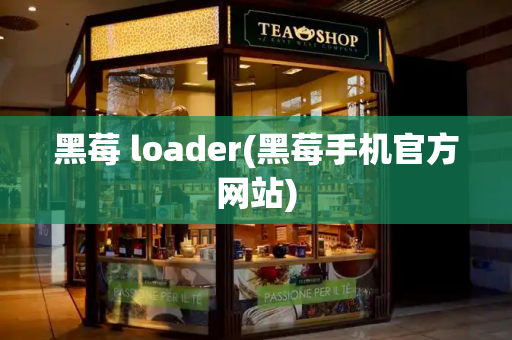 黑莓 loader(黑莓手机官方网站)-第1张图片-星选测评