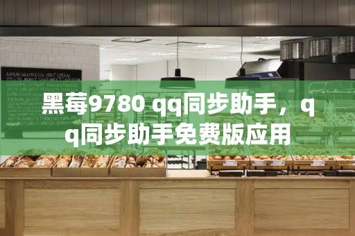 黑莓9780 qq同步助手，qq同步助手免费版应用