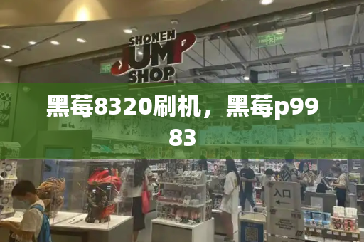 黑莓8320刷机，黑莓p9983