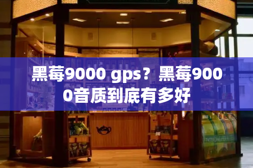 黑莓9000 gps？黑莓9000音质到底有多好