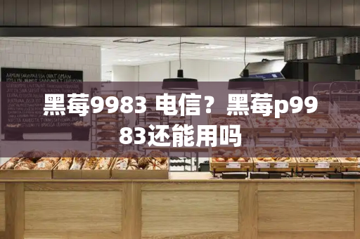 黑莓9983 电信？黑莓p9983还能用吗