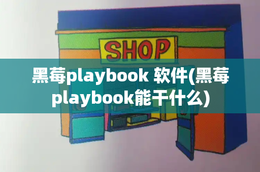 黑莓playbook 软件(黑莓playbook能干什么)