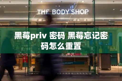 黑莓priv 密码 黑莓忘记密码怎么重置