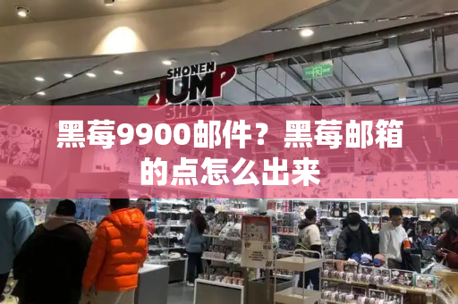 黑莓9900邮件？黑莓邮箱的点怎么出来-第1张图片-星选测评