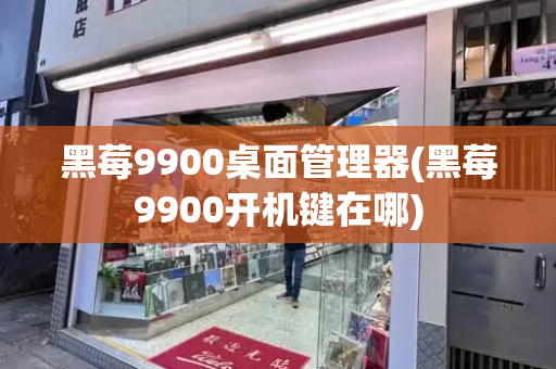 黑莓9900桌面管理器(黑莓9900开机键在哪)-第1张图片-星选测评