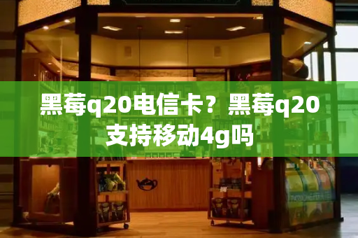 黑莓q20电信卡？黑莓q20支持移动4g吗-第1张图片-星选测评