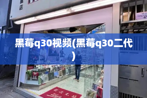 黑莓q30视频(黑莓q30二代)-第1张图片-星选测评