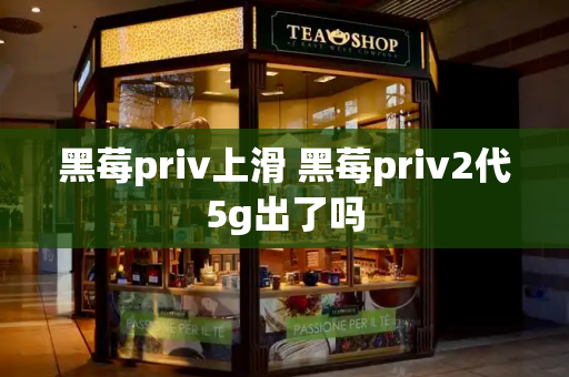 黑莓priv上滑 黑莓priv2代5g出了吗