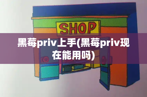 黑莓priv上手(黑莓priv现在能用吗)-第1张图片-星选测评