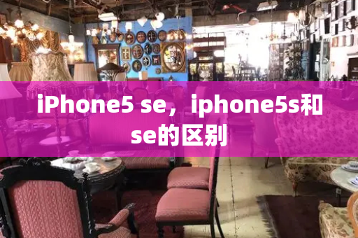 iPhone5 se，iphone5s和se的区别