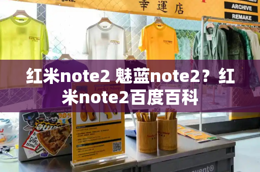 红米note2 魅蓝note2？红米note2百度百科-第1张图片-星选测评