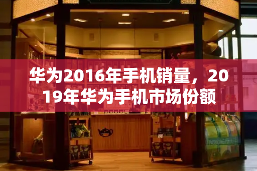 华为2016年手机销量，2019年华为手机市场份额-第1张图片-星选测评