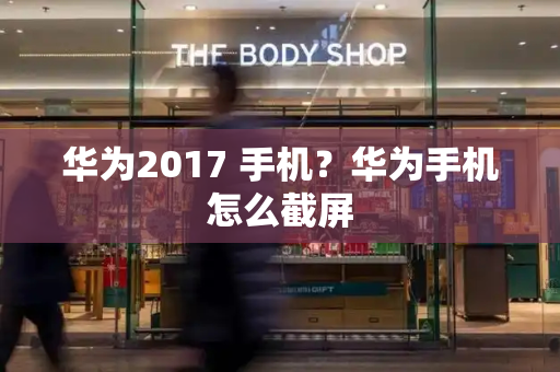 华为2017 手机？华为手机怎么截屏-第1张图片-星选测评