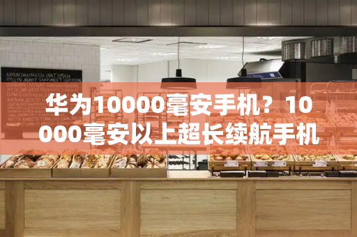 华为10000毫安手机？10000毫安以上超长续航手机-第1张图片-星选测评