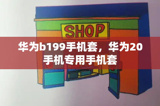 华为b199手机套，华为20手机专用手机套-第1张图片-星选测评