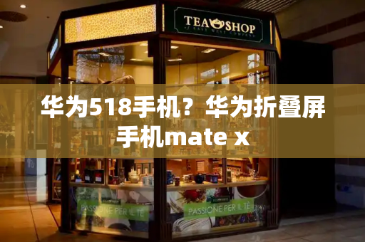 华为518手机？华为折叠屏手机mate x-第1张图片-星选测评