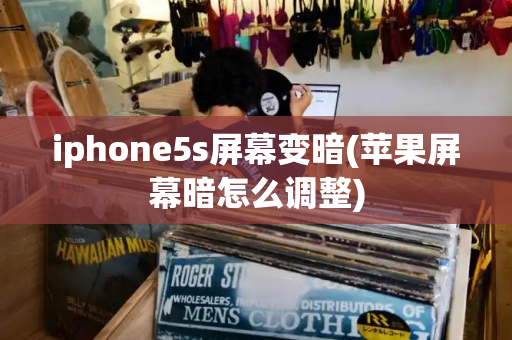 iphone5s屏幕变暗(苹果屏幕暗怎么调整)-第1张图片-星选测评