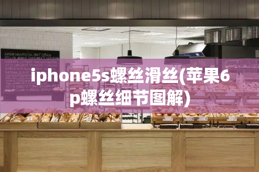 iphone5s螺丝滑丝(苹果6p螺丝细节图解)