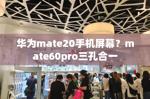 华为mate20手机屏幕？mate60pro三孔合一