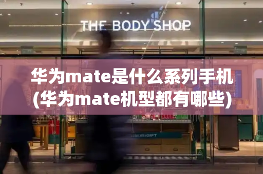 华为mate是什么系列手机(华为mate机型都有哪些)-第1张图片-星选测评