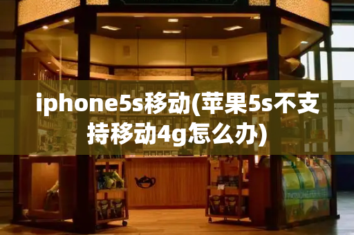 iphone5s移动(苹果5s不支持移动4g怎么办)