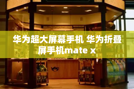 华为超大屏幕手机 华为折叠屏手机mate x-第1张图片-星选测评