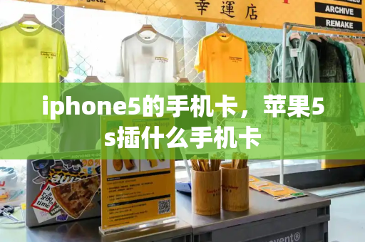 iphone5的手机卡，苹果5s插什么手机卡