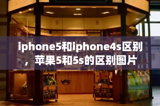 iphone5和iphone4s区别，苹果5和5s的区别图片-第1张图片-星选测评