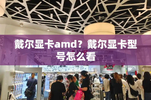 戴尔显卡amd？戴尔显卡型号怎么看