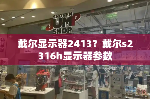 戴尔显示器2413？戴尔s2316h显示器参数