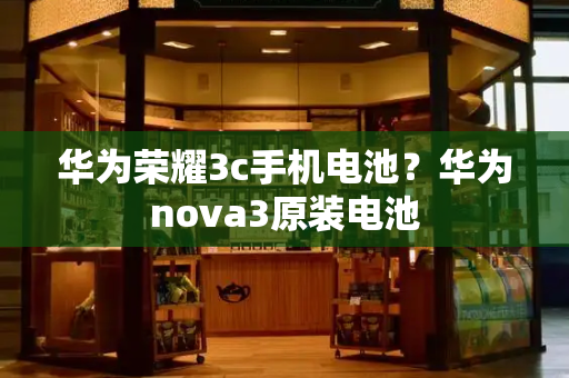 华为荣耀3c手机电池？华为nova3原装电池-第1张图片-星选测评